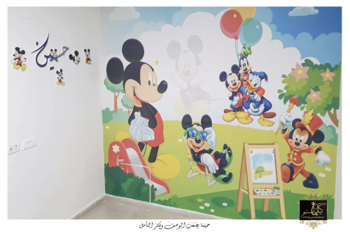 ورق جدارن اطفال