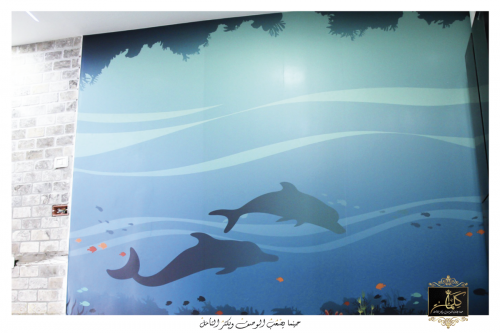 ورق جدران غرف ضيوف